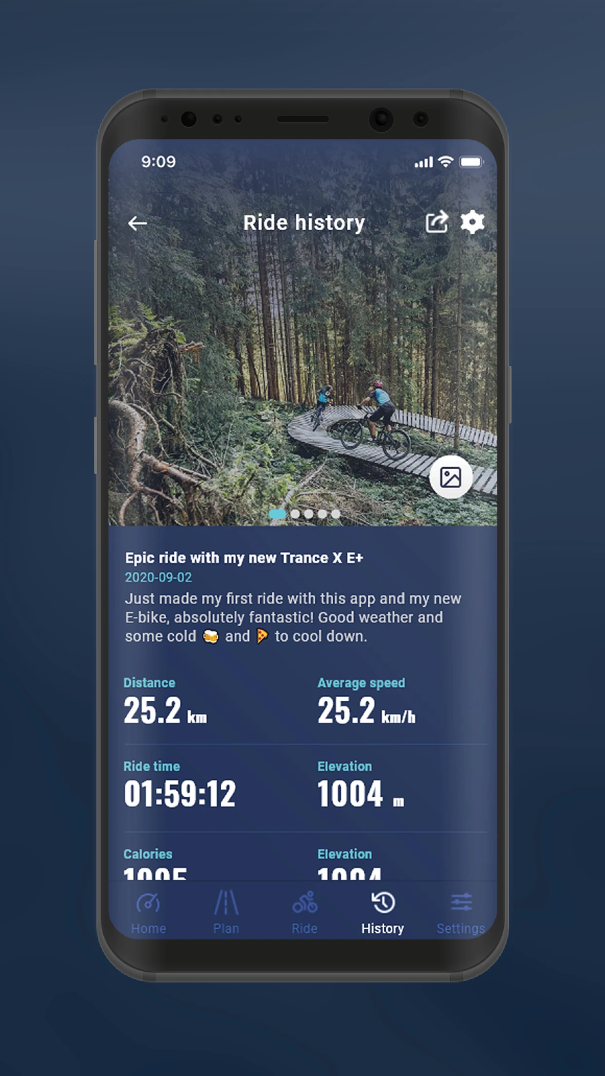 RideControl App screenshot